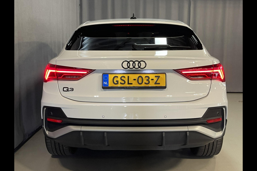 Audi Q3 Sportback 45 TFSI e S Edition 20"/Adaptieve cruise/Dodehoek/LED/Elektrische klep/Keyless/Stoelverwarming/PDC v+a/Apple Carplay & Android Auto