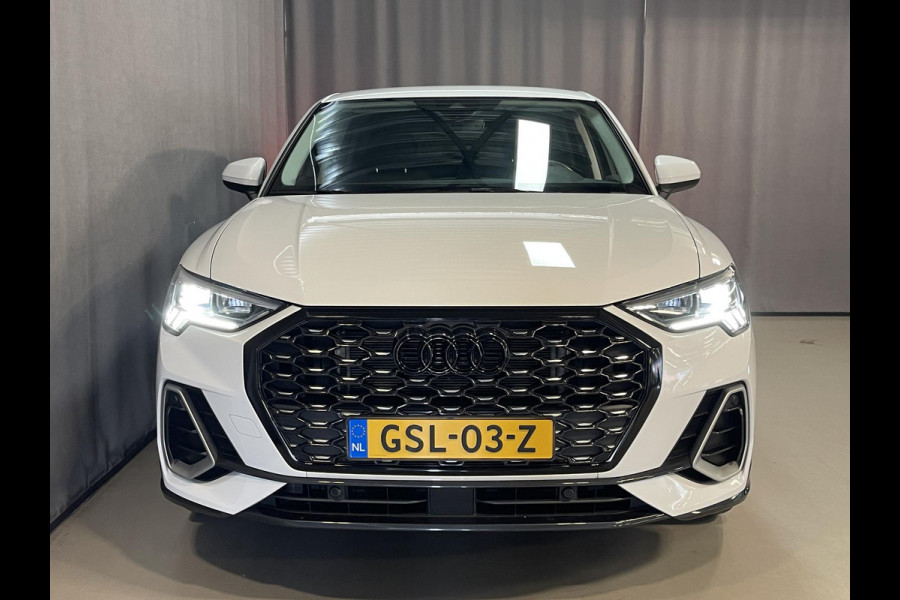 Audi Q3 Sportback 45 TFSI e S Edition 20"/Adaptieve cruise/Dodehoek/LED/Elektrische klep/Keyless/Stoelverwarming/PDC v+a/Apple Carplay & Android Auto