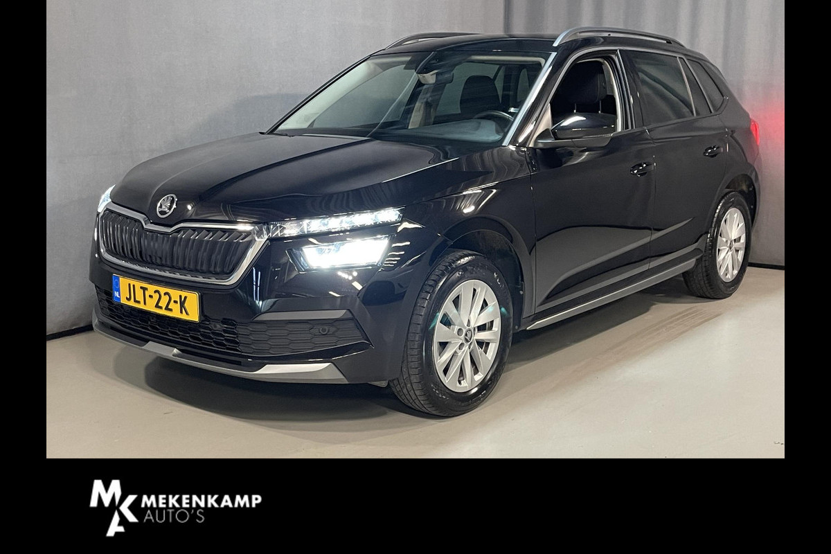 Škoda Kamiq 1.0 TSI Business Edition 16"/ Stoel + stuurverwarming/Keyless/Camera/Apple Carplay & Android Auto/PDC v+a/Climate