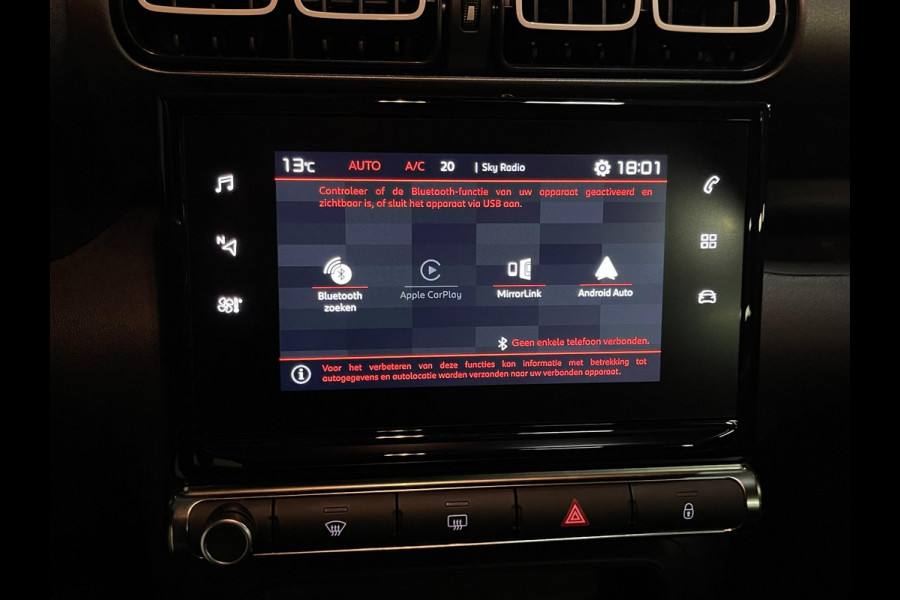 Citroën C3 Aircross 1.2 PureTech Plus 16"/Stoelverwarming/PDC/Apple Carplay & Android Auto/Climate/Cruise
