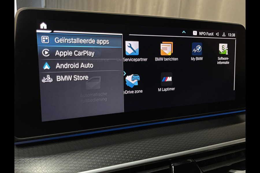 BMW 5 Serie 530e Business Edition Plus M Sport 19"/Schuif-kanteldak/Trekhaak/Camera/Stoelverwarming + memory/PDC v+a/LED