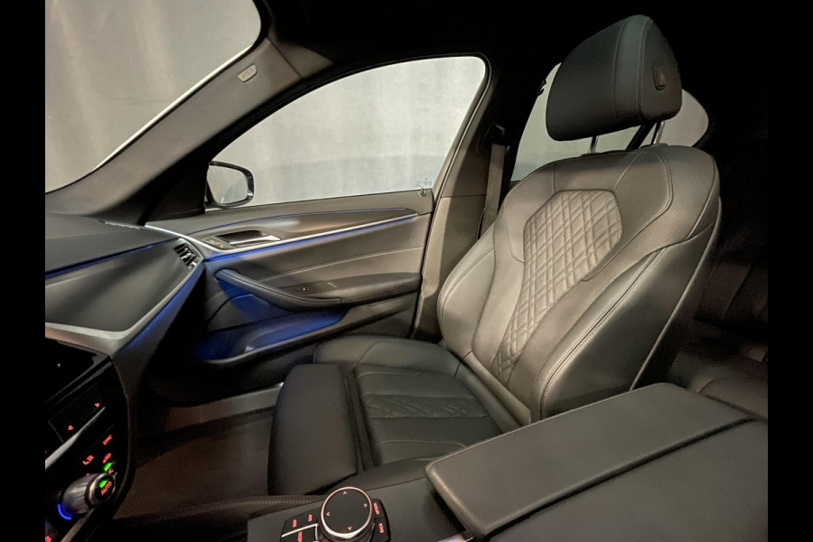 BMW 5 Serie 530e Business Edition Plus M Sport 19"/Schuif-kanteldak/Trekhaak/Camera/Stoelverwarming + memory/PDC v+a/LED