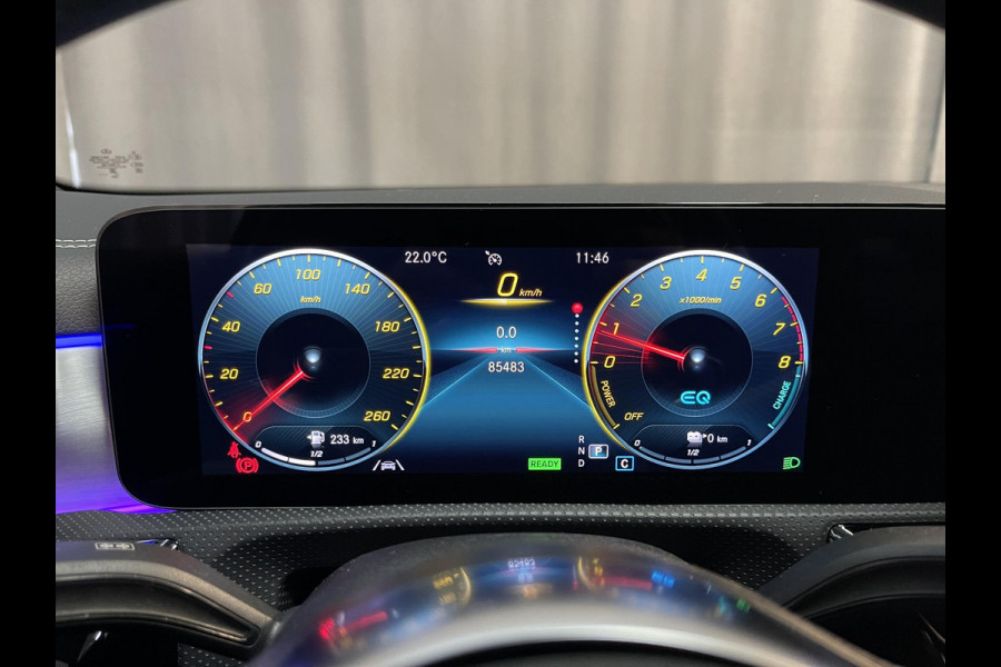 Mercedes-Benz CLA-Klasse 250 e Advantage AMG Line 18"/Dodehoek/Trekhaak/Camera/Sfeerverlichting/Stoelverwarming