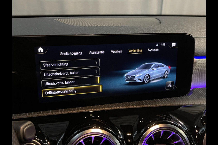 Mercedes-Benz CLA-Klasse 250 e Advantage AMG Line 18"/Dodehoek/Trekhaak/Camera/Sfeerverlichting/Stoelverwarming