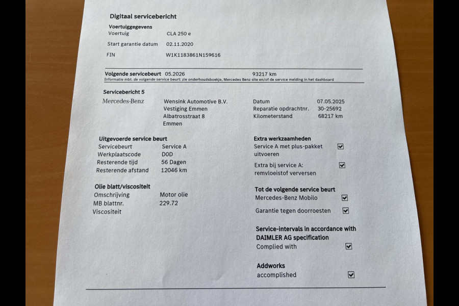 Mercedes-Benz CLA-Klasse 250 e Advantage AMG Line 18"/Dodehoek/Trekhaak/Camera/Sfeerverlichting/Stoelverwarming