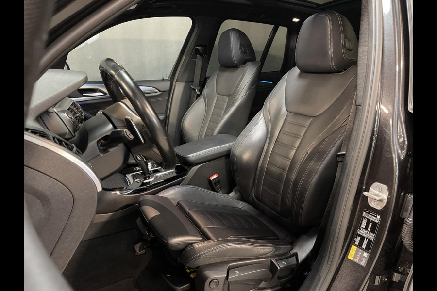 BMW X3 xDrive30e High Executive M Sport 19"/Leder/Panoramadak/Trekhaak/Keyless/Head-up/Stoelverwarming/Sfeerverlichting/Camera/Apple Carplay & Android Auto