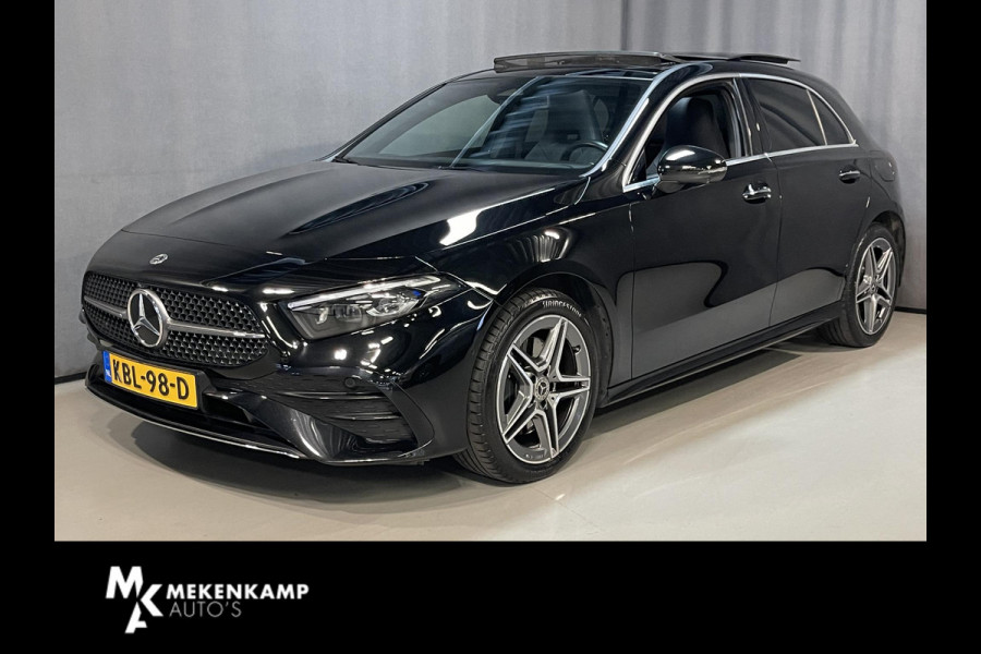 Mercedes-Benz A-Klasse 250 e AMG Line 18"/Panoramadak/Head-up/Memory l+r/Stoel + stuurverwarming/Matrix LED/360 camera/Keyless/Dodehoek/Apple Carplay & Android Auto