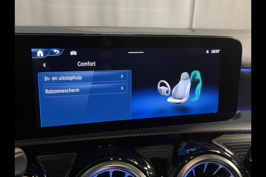 Mercedes-Benz A-Klasse 250 e AMG Line 18"/Panoramadak/Head-up/Memory l+r/Stoel + stuurverwarming/Matrix LED/360 camera/Keyless/Dodehoek/Apple Carplay & Android Auto