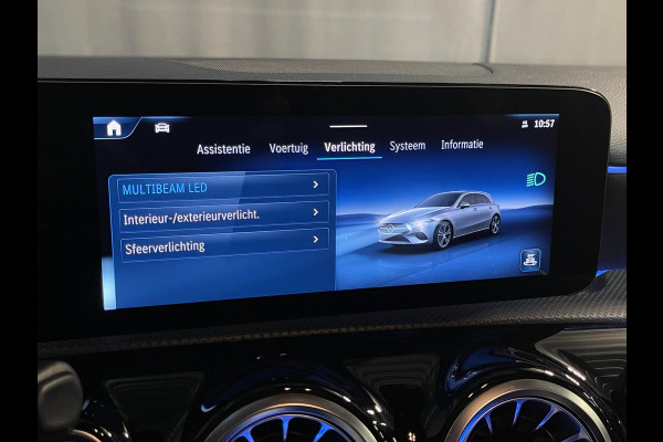 Mercedes-Benz A-Klasse 250 e AMG Line 18"/Panoramadak/Head-up/Memory l+r/Stoel + stuurverwarming/Matrix LED/360 camera/Keyless/Dodehoek/Apple Carplay & Android Auto