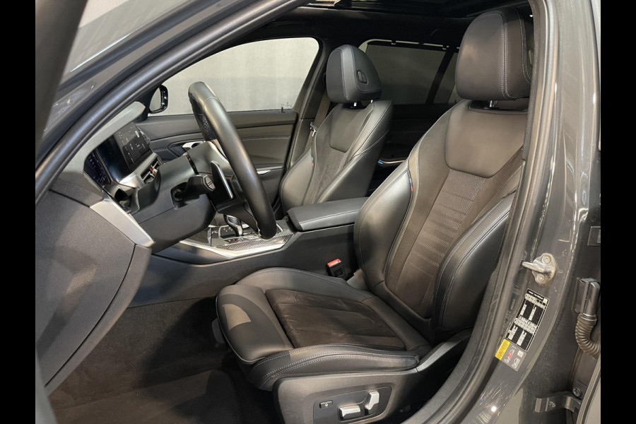 BMW 3 Serie Touring 330e xDrive High Executive 19"/Panoramadak/Adaptieve cruise/Stoelverwarming + memory/Laser LED/360 camera/Head-up/Keyless