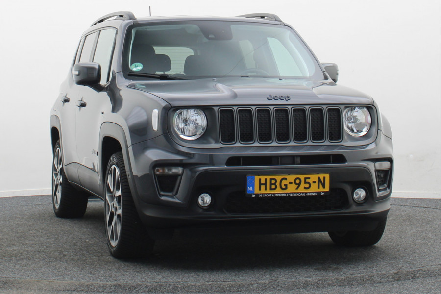 Jeep Renegade 4xe 240 Plug-in Hybrid Electric 80th Anniversary Climate, ACC, Camera, Apple Carplay, Stoelverwarming, Trekhaak, PDC, 19''