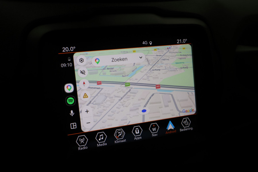 Jeep Renegade 4xe 240 Plug-in Hybrid Electric 80th Anniversary Climate, ACC, Camera, Apple Carplay, Stoelverwarming, Trekhaak, PDC, 19''