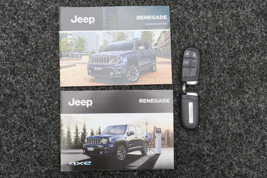 Jeep Renegade 4xe 240 Plug-in Hybrid Electric 80th Anniversary Climate, ACC, Camera, Apple Carplay, Stoelverwarming, Trekhaak, PDC, 19''