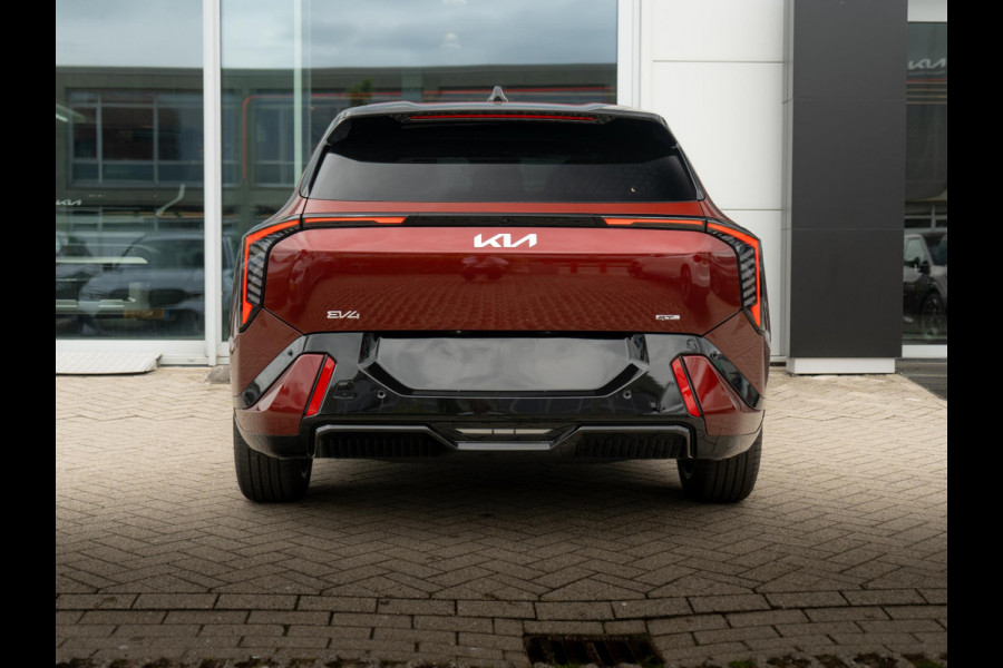 Kia EV4 GT-Line 81.4 kWh | DIRECT LEVERBAAR | Schuifkanteldak | Navigatie | Stoel en stuurverwarming | H&K | Elektrische achterklep