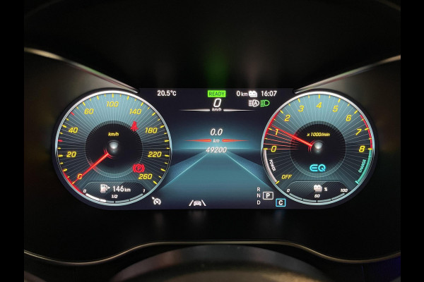 Mercedes-Benz GLC 300e 4MATIC 19"/Trekhaak/Dodehoek/Rijstrooksensor/Sfeerverlichting/Apple Carplay & Android Auto/Stoelverwarming/Elektrische klep