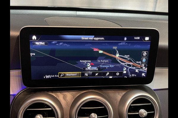 Mercedes-Benz GLC 300e 4MATIC 19"/Trekhaak/Dodehoek/Rijstrooksensor/Sfeerverlichting/Apple Carplay & Android Auto/Stoelverwarming/Elektrische klep