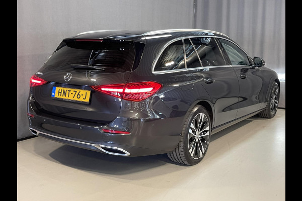 Mercedes-Benz C-Klasse Estate 300 e Luxury Line Limited 18"/Leder + memory l/r + massage/360 camera/Elektrische klep/Adaptieve cruise/Dodehoek/Sfeerverlichting