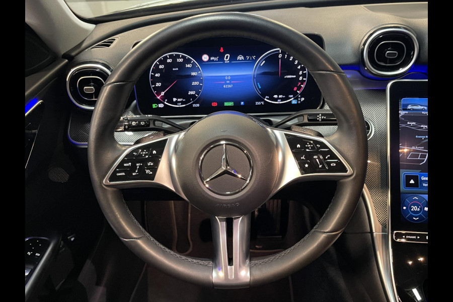 Mercedes-Benz C-Klasse Estate 300 e Luxury Line Limited 18"/Leder + memory l/r + massage/360 camera/Elektrische klep/Adaptieve cruise/Dodehoek/Sfeerverlichting
