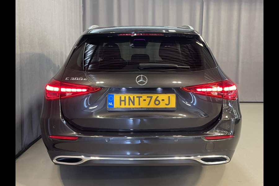 Mercedes-Benz C-Klasse Estate 300 e Luxury Line Limited 18"/Leder + memory l/r + massage/360 camera/Elektrische klep/Adaptieve cruise/Dodehoek/Sfeerverlichting