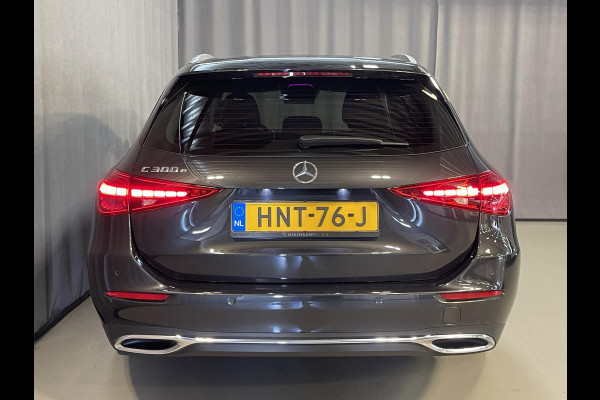 Mercedes-Benz C-Klasse Estate 300 e Luxury Line Limited 18"/Leder + memory l/r + massage/360 camera/Elektrische klep/Adaptieve cruise/Dodehoek/Sfeerverlichting
