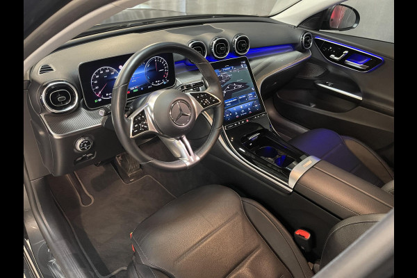 Mercedes-Benz C-Klasse Estate 300 e Luxury Line Limited 18"/Leder + memory l/r + massage/360 camera/Elektrische klep/Adaptieve cruise/Dodehoek/Sfeerverlichting