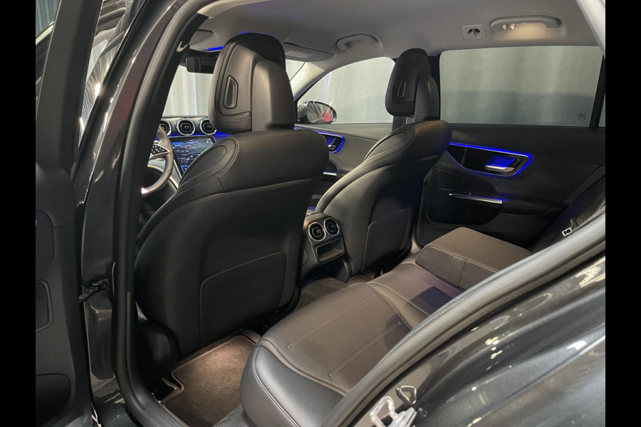 Mercedes-Benz C-Klasse Estate 300 e Luxury Line Limited 18"/Leder + memory l/r + massage/360 camera/Elektrische klep/Adaptieve cruise/Dodehoek/Sfeerverlichting
