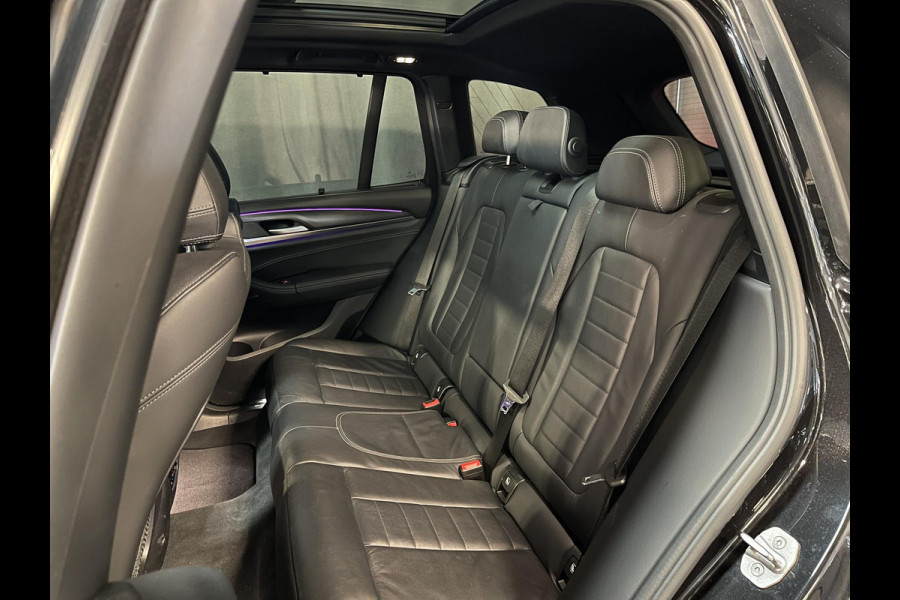 BMW X3 xDrive30e High Executive M Sport 20"/Panoramadak/Leder + memory/360 camera/Harman Kardon/Keyless/Dodehoek/Head-up/Adaptief onderstel + Sport steering/Stoelverwarming/Alarm