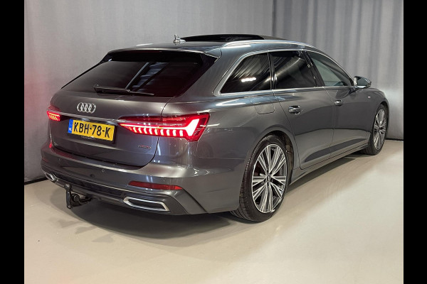 Audi A6 Avant 55 TFSI e quattro Pro Line S Competition 20"/RS stoelen leder + memory/Panoramadak/Trekhaak/B&O audio/Stoel + stuurverwarming/Adaptieve cruise/Keyless/Camera/Matrix LED