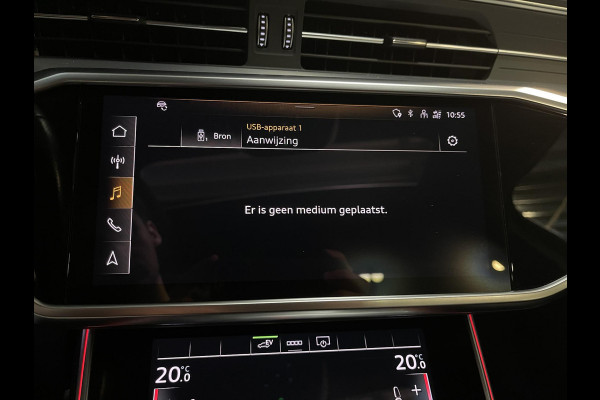 Audi A6 Avant 55 TFSI e quattro Pro Line S Competition 20"/RS stoelen leder + memory/Panoramadak/Trekhaak/B&O audio/Stoel + stuurverwarming/Adaptieve cruise/Keyless/Camera/Matrix LED