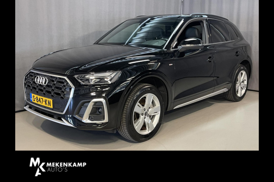 Audi Q5 55 TFSI e S edition Competition 19"/Sportstoelen/Stoelverwarming/Adaptieve cruise/Dodehoek/Camera/Apple Carplay & Android Auto