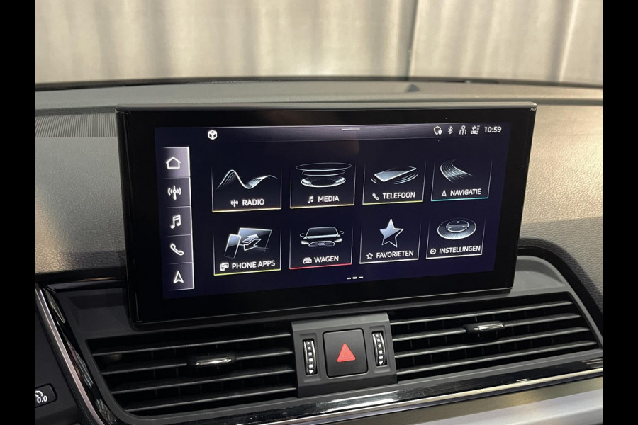 Audi Q5 55 TFSI e S edition Competition 19"/Sportstoelen/Stoelverwarming/Adaptieve cruise/Dodehoek/Camera/Apple Carplay & Android Auto