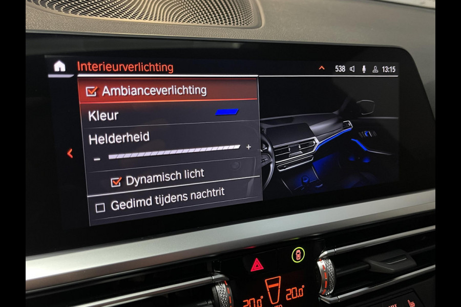 BMW 3 Serie Touring 330i M Sport 18"/Panoramadak/Laser LED/Harman Kardon/Dodehoek/Adaptieve cruise/Keyless/Stoelverwarming