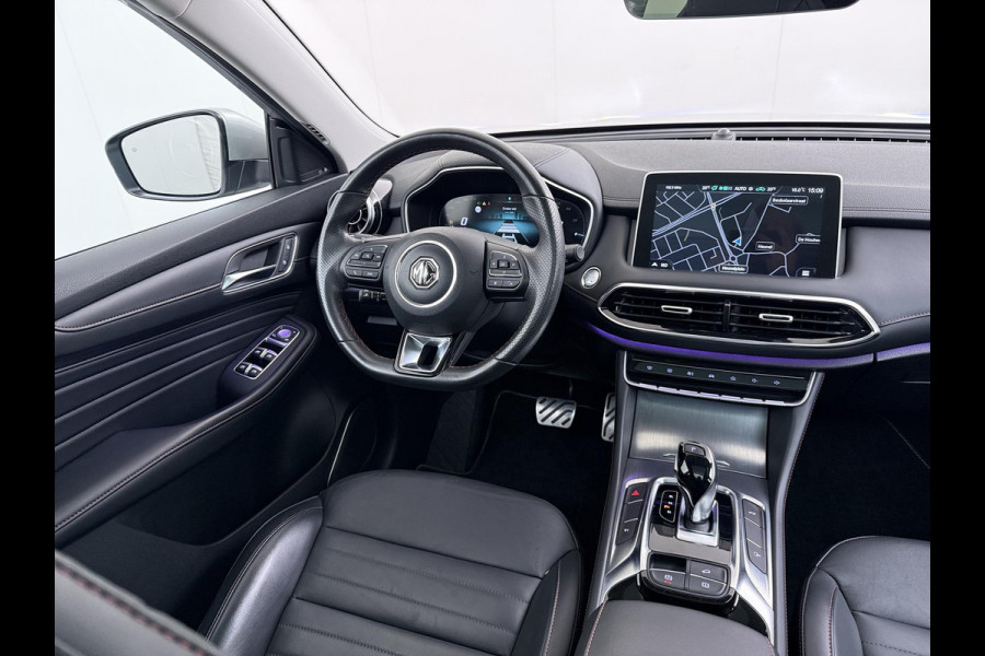 MG EHS 1.5 TGDI Luxury VAN: 24.900,- VOOR: 21.877,- UW WKVOORDEEL: 3.023,- | PHEV | MEGA COMPLEET!  | COMPLETE HISTORIE AANWEZIG | FABRIEKSGARANTIE T/M 11-2030 | 52km WLTP ELECTR RIJBEREIK, TOTAAL RIJBEREIK TOT 1.000km!