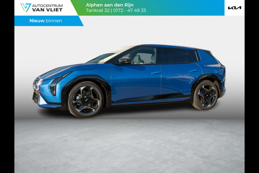 Kia EV4 GT-Line 81.4 kWh | Staat al in bestelling | Schuifkanteldak | Stoel en stuurverwarming | Elektrische achterklep | Panorama | LMV | Speciale kleur