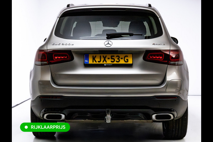 Mercedes-Benz GLC 300e 4MATIC Bus. Solution Lux. | Pano | Luchtvering | Leer | Adaptive cruise | Elec. Trekhaak | Elektrische klep, 360 camera, Stoel-, achterbankverwarming, Stoel ventilatie
