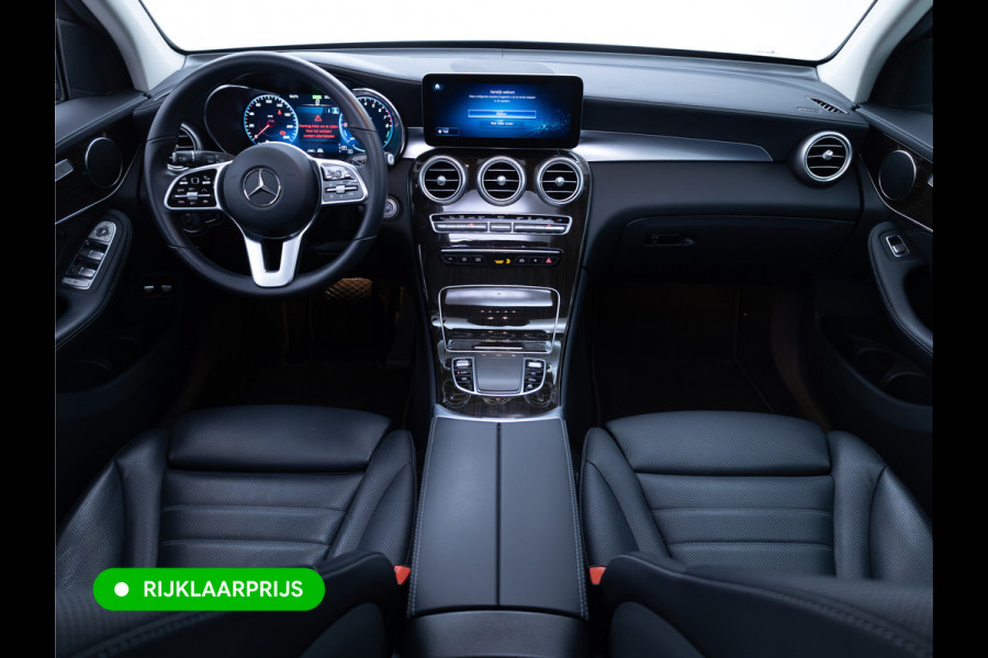 Mercedes-Benz GLC 300e 4MATIC Bus. Solution Lux. | Pano | Luchtvering | Leer | Adaptive cruise | Elec. Trekhaak | Elektrische klep, 360 camera, Stoel-, achterbankverwarming, Stoel ventilatie