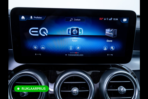 Mercedes-Benz GLC 300e 4MATIC Bus. Solution Lux. | Pano | Luchtvering | Leer | Adaptive cruise | Elec. Trekhaak | Elektrische klep, 360 camera, Stoel-, achterbankverwarming, Stoel ventilatie