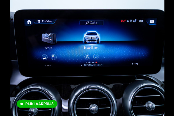 Mercedes-Benz GLC 300e 4MATIC Bus. Solution Lux. | Pano | Luchtvering | Leer | Adaptive cruise | Elec. Trekhaak | Elektrische klep, 360 camera, Stoel-, achterbankverwarming, Stoel ventilatie