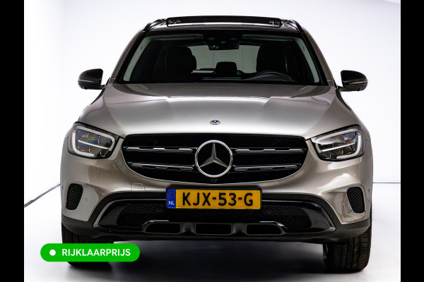 Mercedes-Benz GLC 300e 4MATIC Bus. Solution Lux. | Pano | Luchtvering | Leer | Adaptive cruise | Elec. Trekhaak | Elektrische klep, 360 camera, Stoel-, achterbankverwarming, Stoel ventilatie