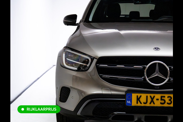 Mercedes-Benz GLC 300e 4MATIC Bus. Solution Lux. | Pano | Luchtvering | Leer | Adaptive cruise | Elec. Trekhaak | Elektrische klep, 360 camera, Stoel-, achterbankverwarming, Stoel ventilatie