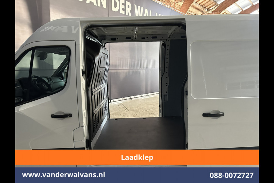 Renault Master 2.3 dCi 150pk L2H2 Euro6 Airco | Laadklep | 2x Zijdeur | Camera | Navigatie | LED | Cruisecontrol Parkeersensoren, Bijrijdersbank