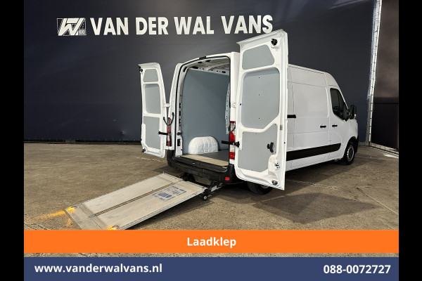 Renault Master 2.3 dCi 150pk L2H2 Euro6 Airco | Laadklep | 2x Zijdeur | Camera | Navigatie | LED | Cruisecontrol Parkeersensoren, Bijrijdersbank