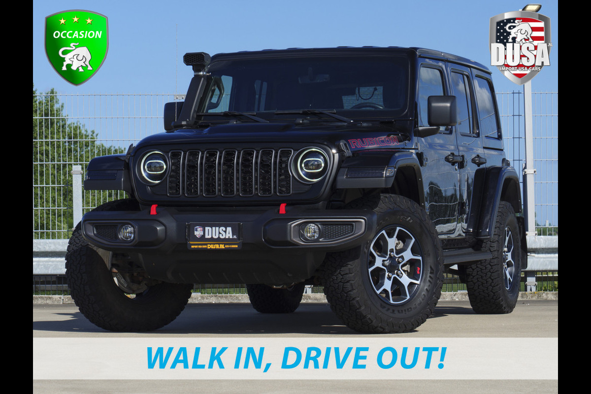 Jeep Wrangler Unlimited 2.0T | Rubicon | Adventure Proof | Freedom Machine | Trail Rated | Snorkel | Extreme Terrain Nieuw binnen!