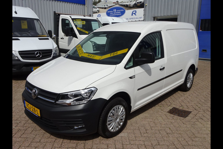 Volkswagen Caddy 2.0 TDI L2H1 VW MAXI EX KPN LAADRUIMTE INRICHTING AIRCO CRUISE ALARM PDCM