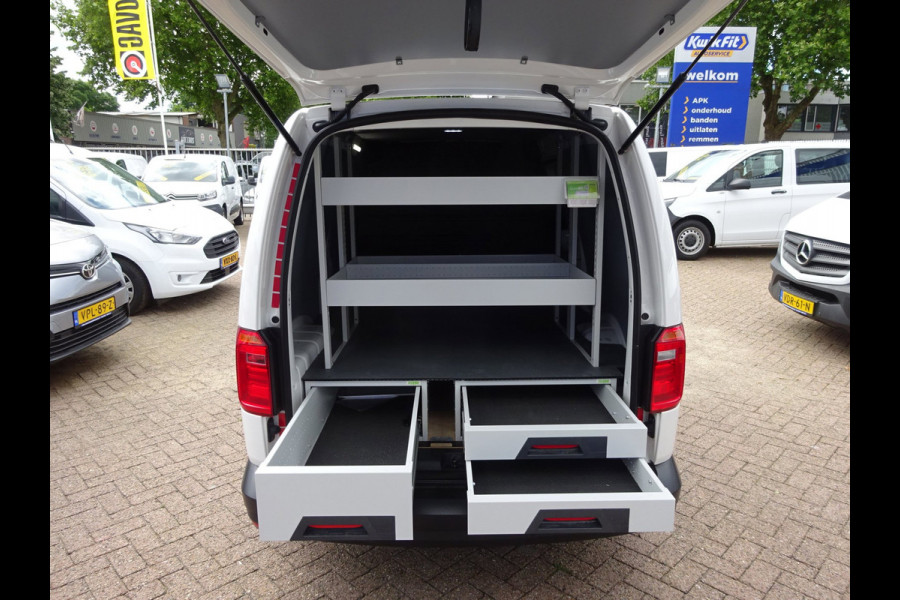 Volkswagen Caddy 2.0 TDI L2H1 VW MAXI EX KPN LAADRUIMTE INRICHTING AIRCO CRUISE ALARM PDCM