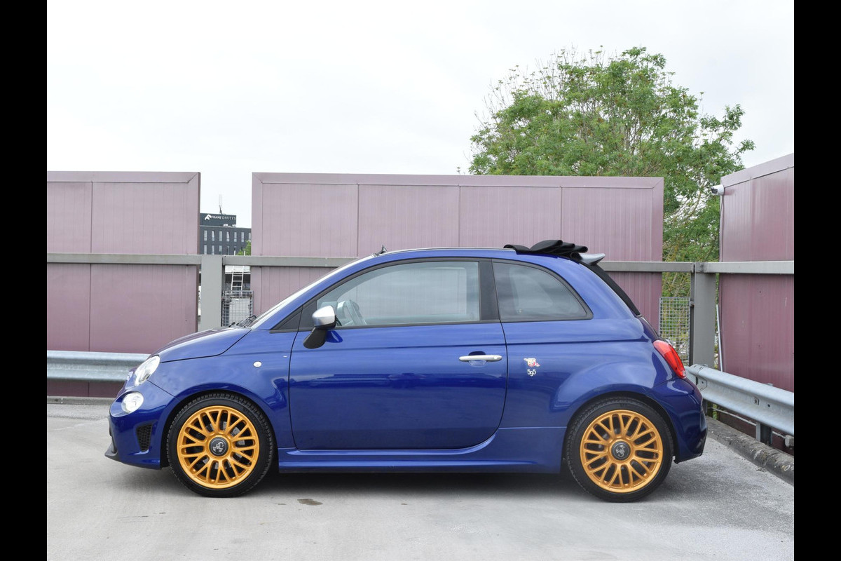 Fiat 500C 1.4 T-Jet Abarth Turismo 595 | ZWART LEDEREN BEKLEDING | NAVI | CLIMATE CONTROL | PARKEERSENSOREN | 165 PK | NL AUTO |
