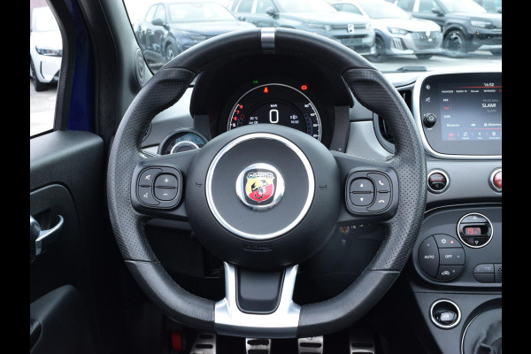 Fiat 500C 1.4 T-Jet Abarth Turismo 595 | ZWART LEDEREN BEKLEDING | NAVI | CLIMATE CONTROL | PARKEERSENSOREN | 165 PK | NL AUTO |