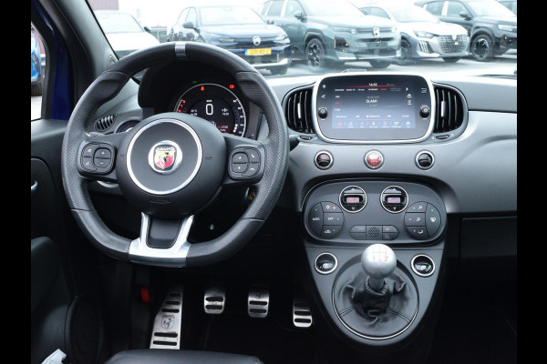 Fiat 500C 1.4 T-Jet Abarth Turismo 595 | ZWART LEDEREN BEKLEDING | NAVI | CLIMATE CONTROL | PARKEERSENSOREN | 165 PK | NL AUTO |