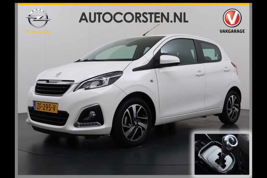 Peugeot 108 1.0 e-VTi 5Drs Automaat Navi* Apple Carplay Android Auto Airco Bluetooth Allure Led Lmv Isofix Centrale vergrendeling Afstandsbediend Origineel Nederlandse Auto