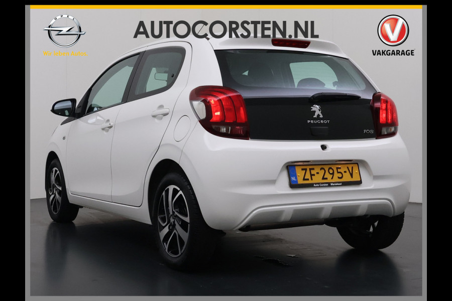 Peugeot 108 1.0 e-VTi 5Drs Automaat Navi* Apple Carplay Android Auto Airco Bluetooth Allure Led Lmv Isofix Centrale vergrendeling Afstandsbediend Origineel Nederlandse Auto